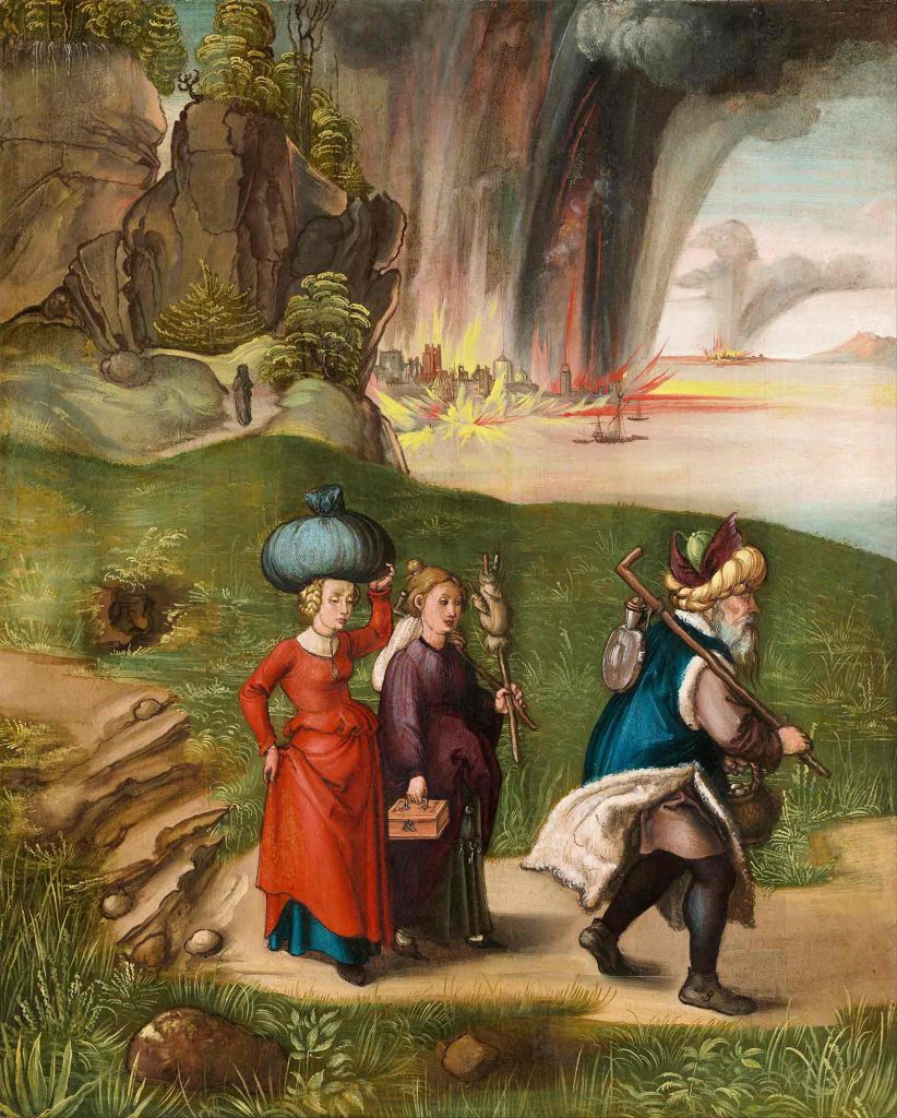 Albrecht Dürer, Sodom Şehrinden Ayrılan Lut ve Kızları