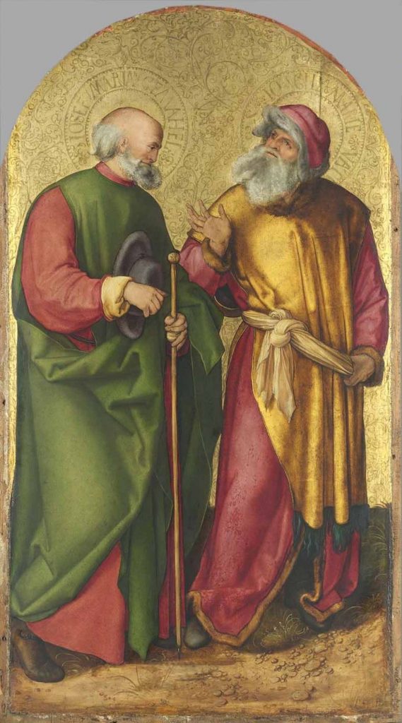 Albrecht Dürer, Tartışma Aziz Joseph ve Aziz Joachim