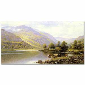 Alfred Glendening Capel Curig Civarı Kuzey Galler