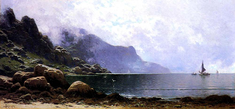 Alfred Thompson Bricher Grand Manan Sahilinde