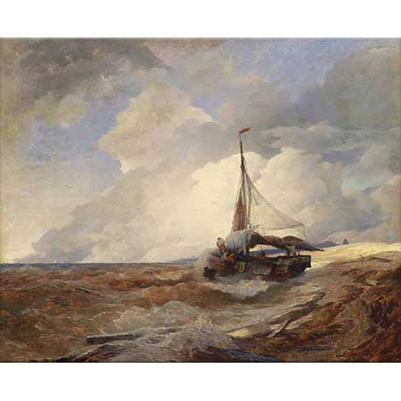 Andreas Achenbach Balıkçı Teknesi