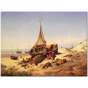 Andreas Achenbach Ebbe