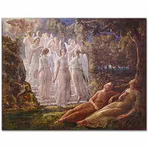 Anne François Louis Janmot Altın Merdiven
