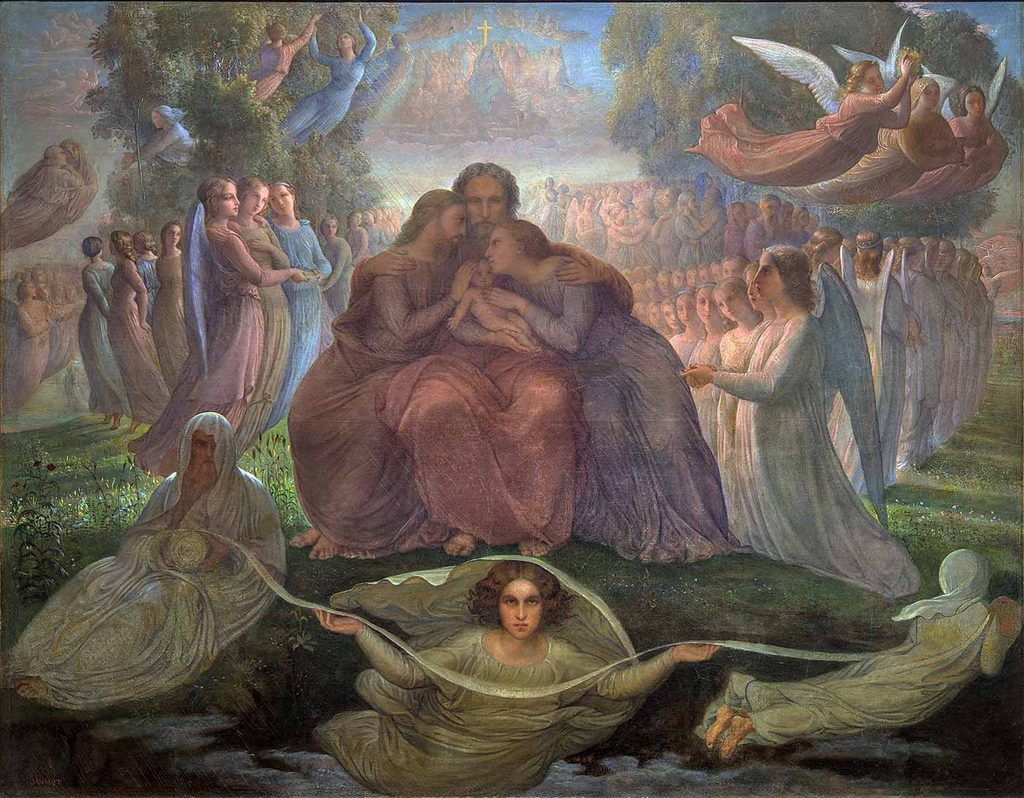 Anne François Louis Janmot İlahi Doğuş