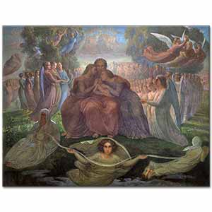 Anne François Louis Janmot İlahi Doğuş