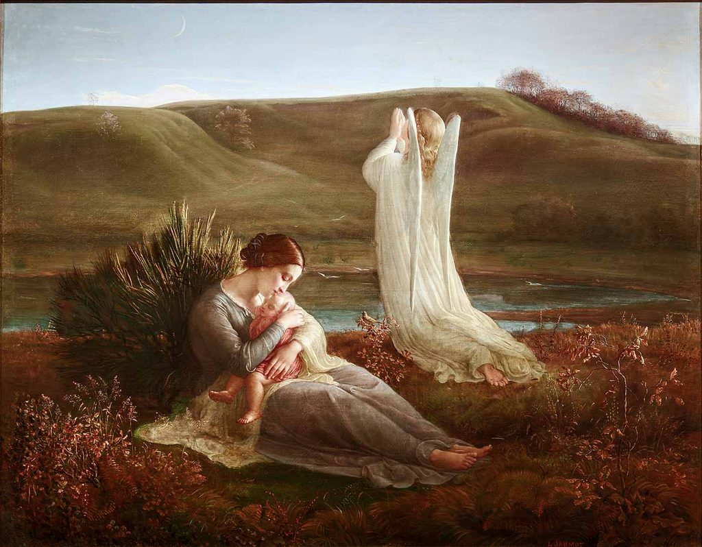 Anne François Louis Janmot Melek ve Anne