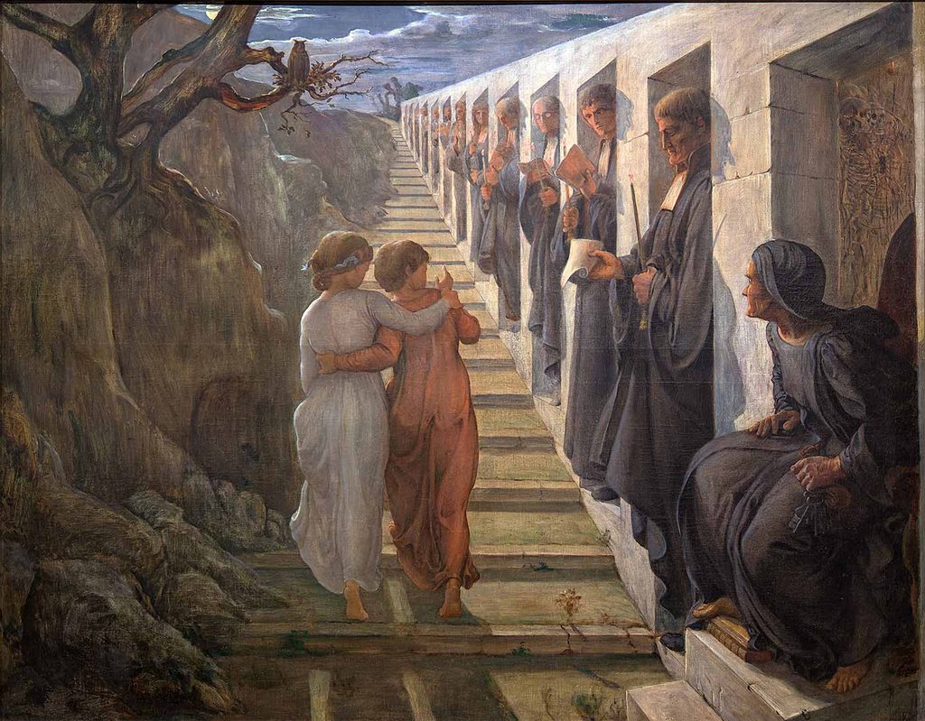 Anne François Louis Janmot Yanlış Yol