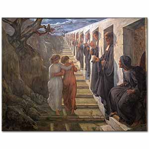 Anne François Louis Janmot Yanlış Yol