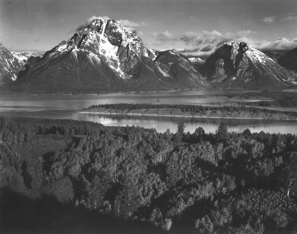 Ansel Adams, Büyük Teton manzarası
