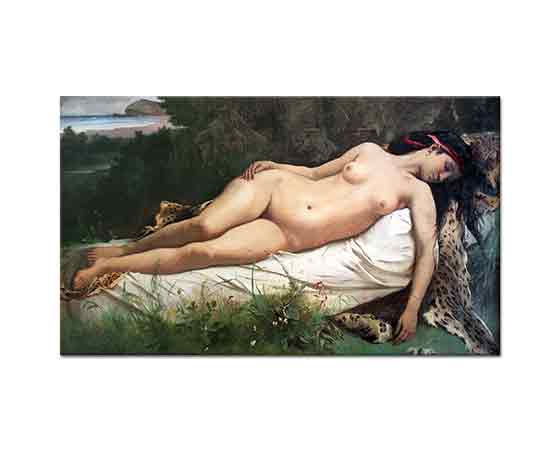 Anselm Feuerbach Anagoria Dinlenen Peri