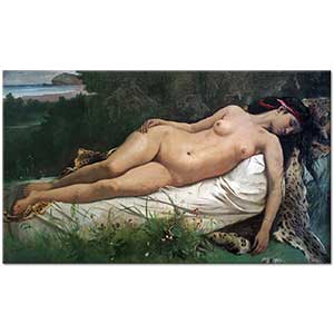 Anselm Feuerbach Anagoria Dinlenen Peri