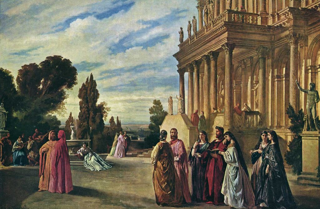 Anselm Feuerbach Ariost'un Bahçesi