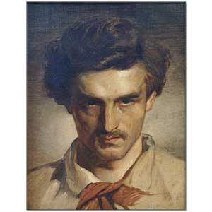 Anselm Feuerbach Kendi Portresi