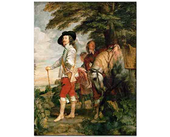 Sir Anthony Van Dyck, Avda Ingiltere Kralı I Charles