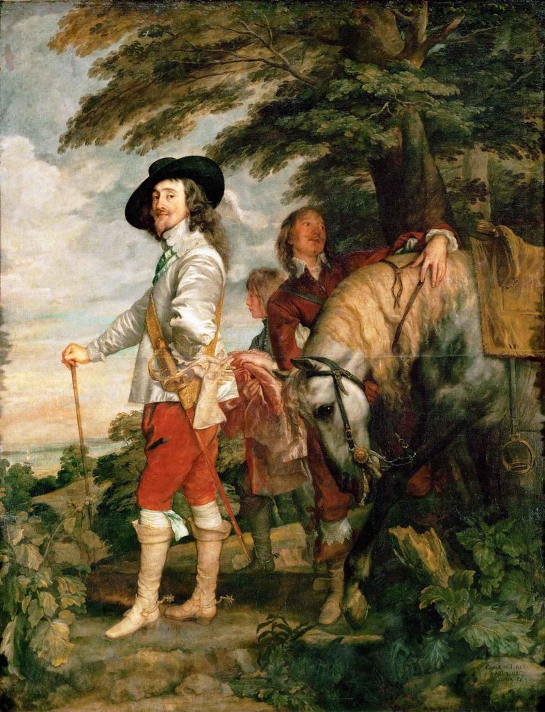 Sir Anthony Van Dyck, Avda Ingiltere Kralı I Charles