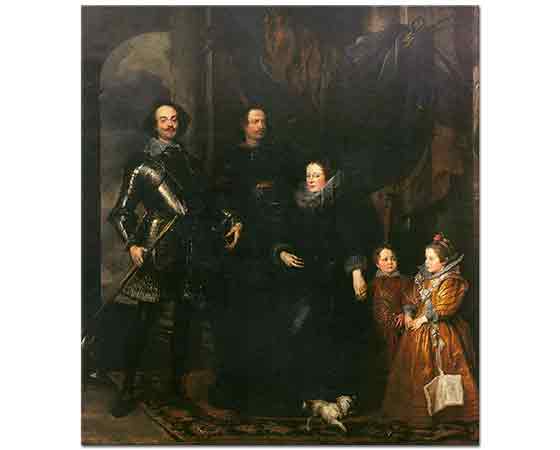 Sir Anthony Van Dyck, Lomellini Ailesinin Portreleri