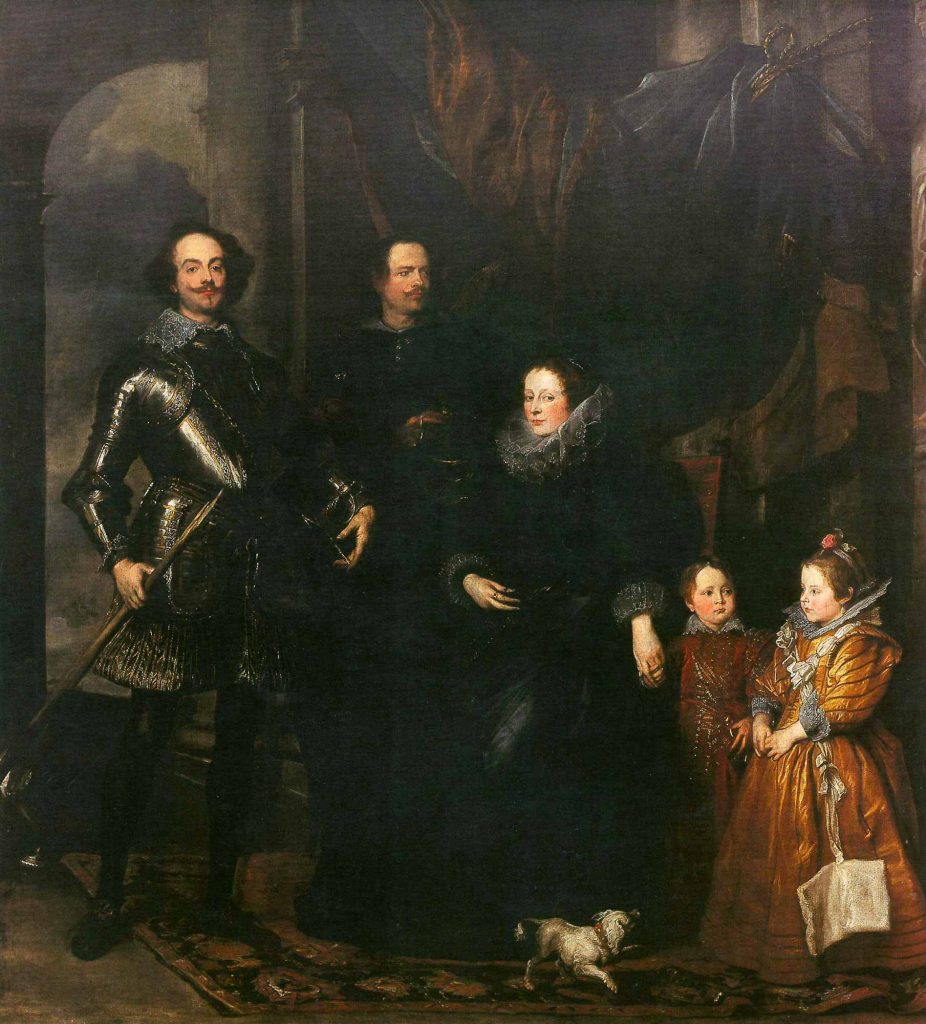 Sir Anthony Van Dyck, Lomellini Ailesinin Portreleri