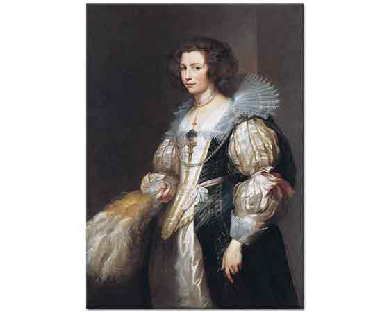 Sir Anthony Van Dyck, Marie Louise de Tassis