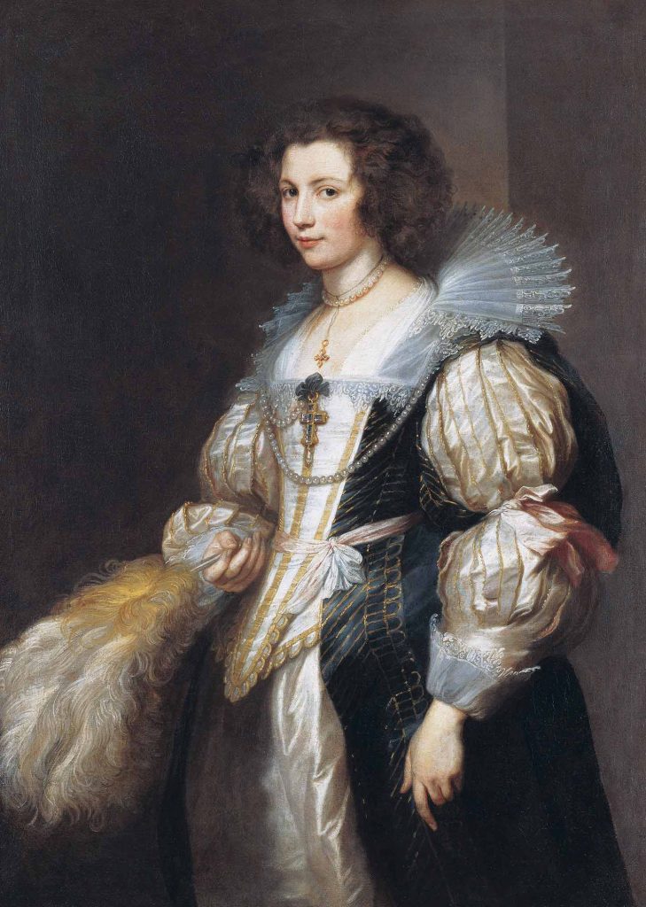 Sir Anthony Van Dyck, Marie Louise de Tassis'in Portresi