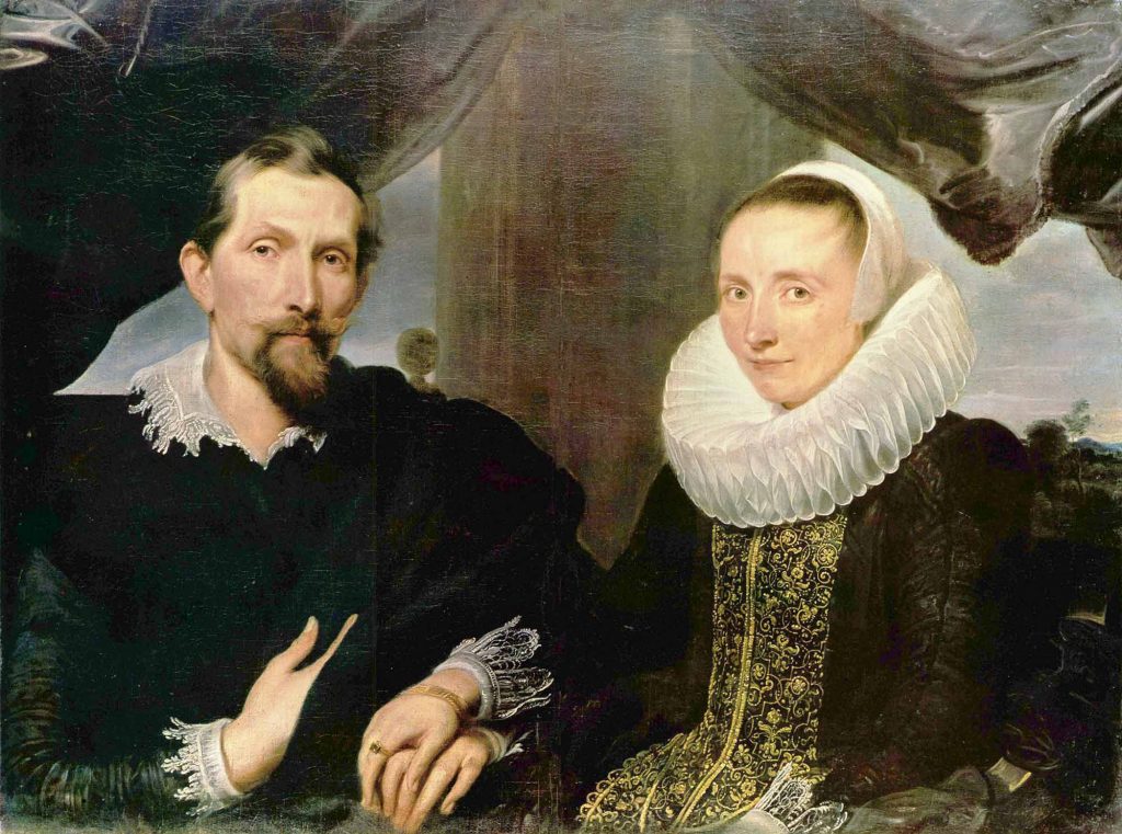 Sir Anthony Van Dyck, Ressam Frans Snyders ve Eşinin Portresi