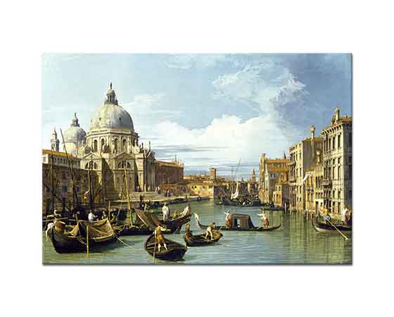 Antonio Canaletto Ana Kanala Giriş Venedik