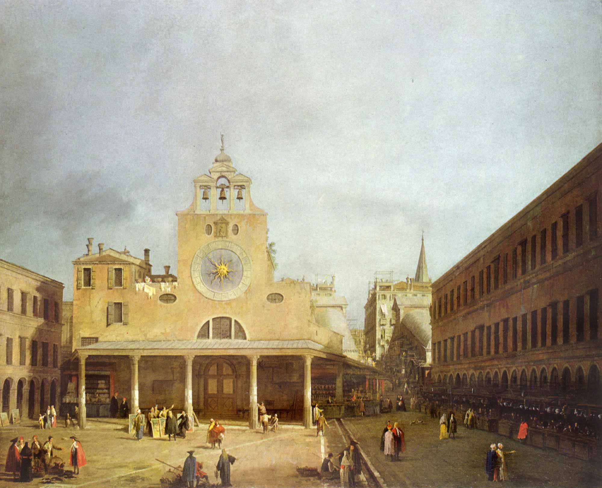 Antonio Canaletto San Giacomo Meydanı