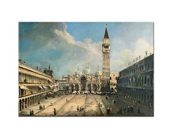 Antonio Canaletto San Marco Meydanında