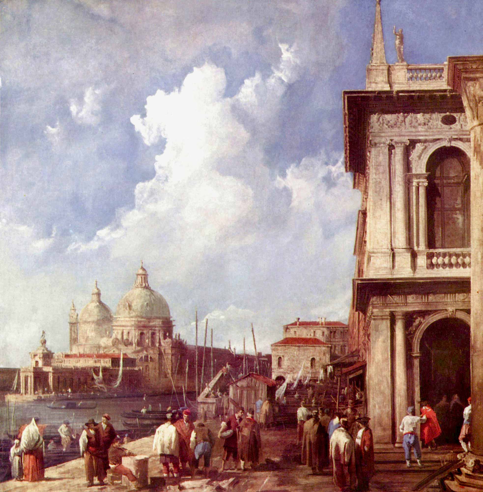 Antonio Canaletto Venedik Piazzetta