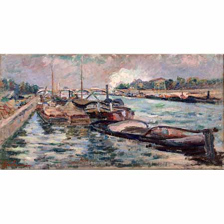 Armand Guillaumin Seine Kıyısında