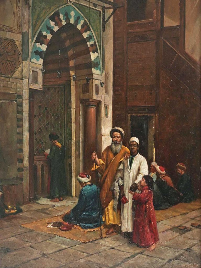 Arthur von Ferraris Cami İçinde Kör Adam