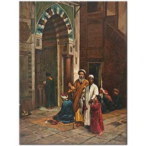 Arthur von Ferraris Cami İçinde Kör Adam