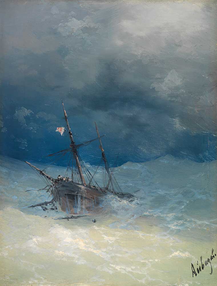 Ayvazovski Fırtına 1872