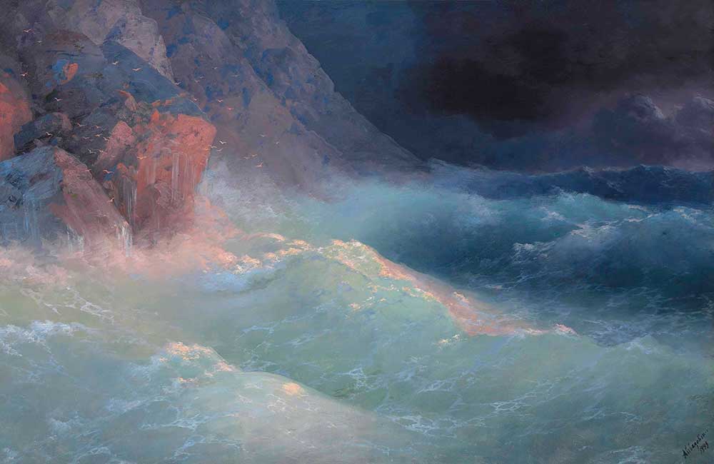 Ayvazovski Fırtına Dalgaları