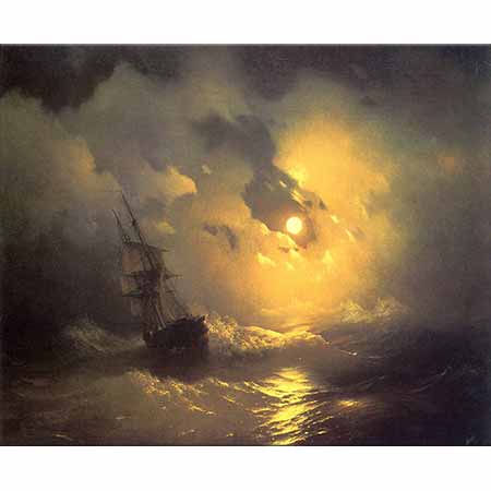 Ayvazovski Gece Fırtınası