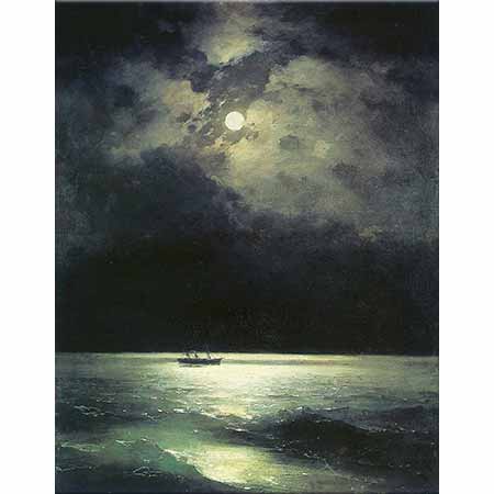 Ayvazovski Gece Karadeniz