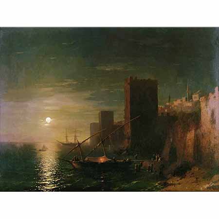 Ayvazovski İstanbul'da Mehtap