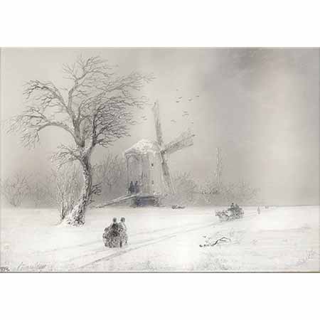 Ayvazovski Kar Fırtınası