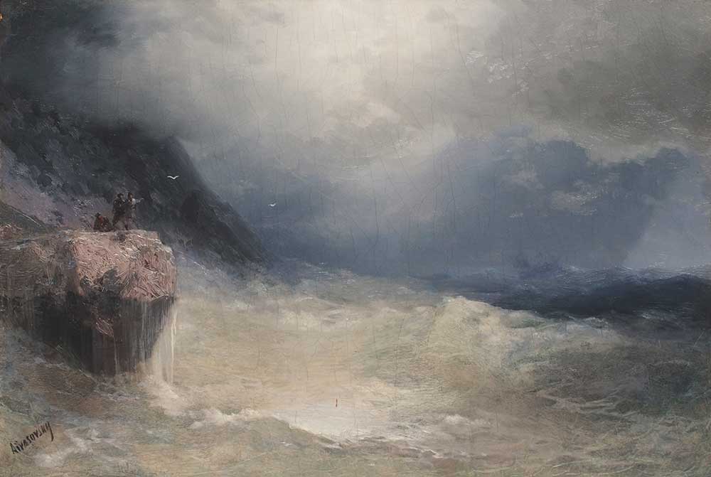 Ayvazovski Karadenizde Fırtına