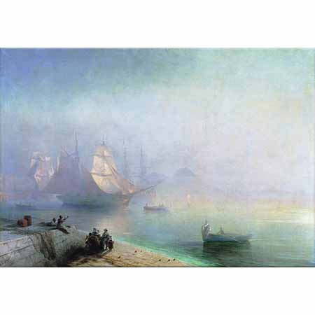 Ayvazovski Napoli Körfezinde Sabah