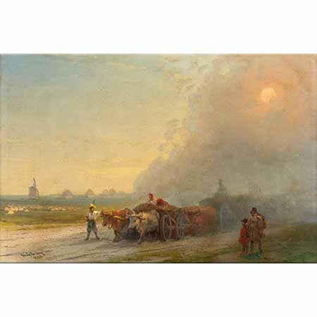 Ayvazovski Ukrayna Steplerinde