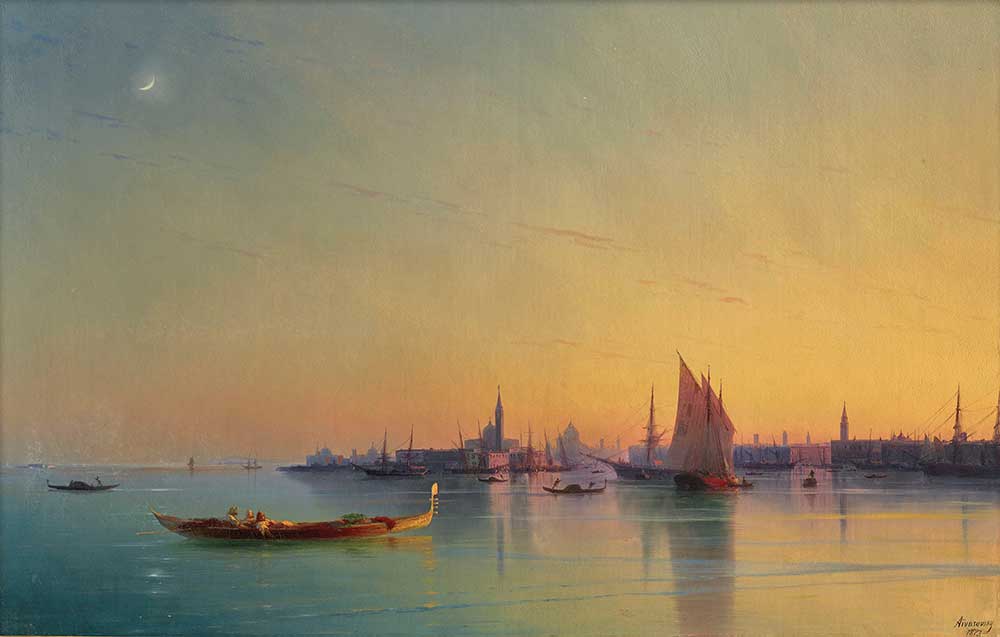Ayvazovski Venedik Manzarası