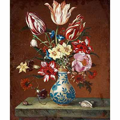 Balthasar van der Ast Vazoda Çiçekler