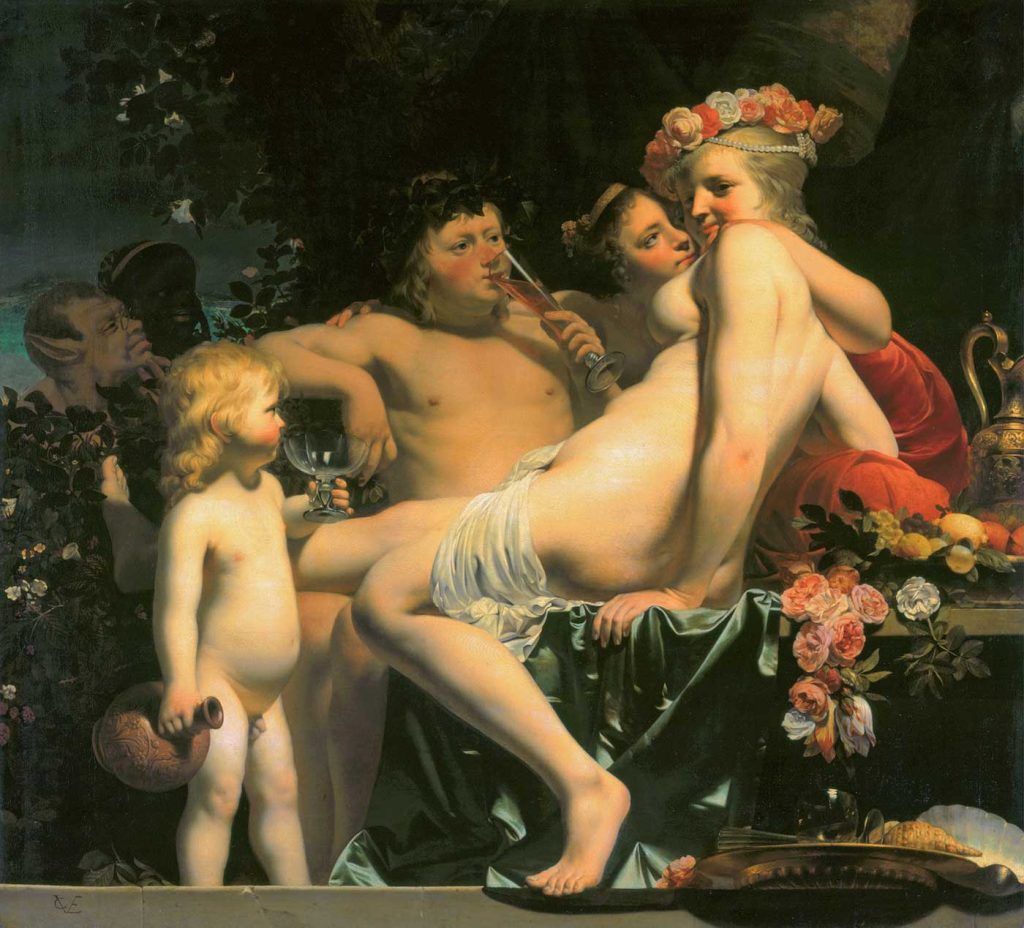 Caesar van Everdingen Bakus ve Ariadne
