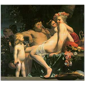 Caesar van Everdingen Bakus ve Ariadne