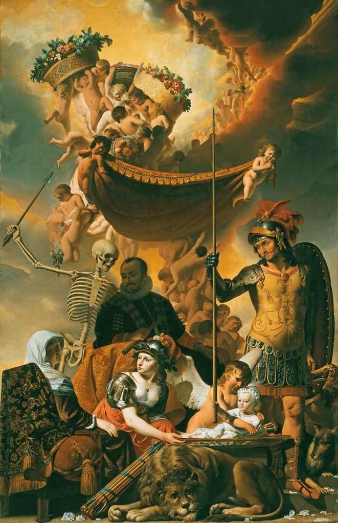 Caesar van Everdingen F Hendrik'in Doğum Alegorisi
