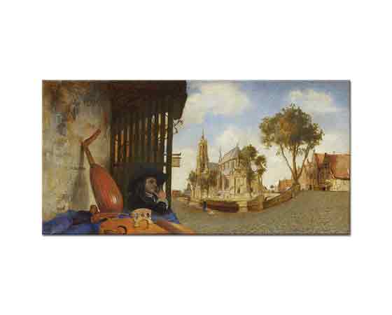 Carel Fabritius Delft'e Bakış