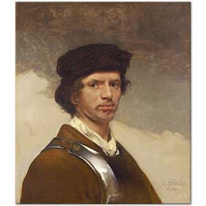 Carel Fabritius Otoportre