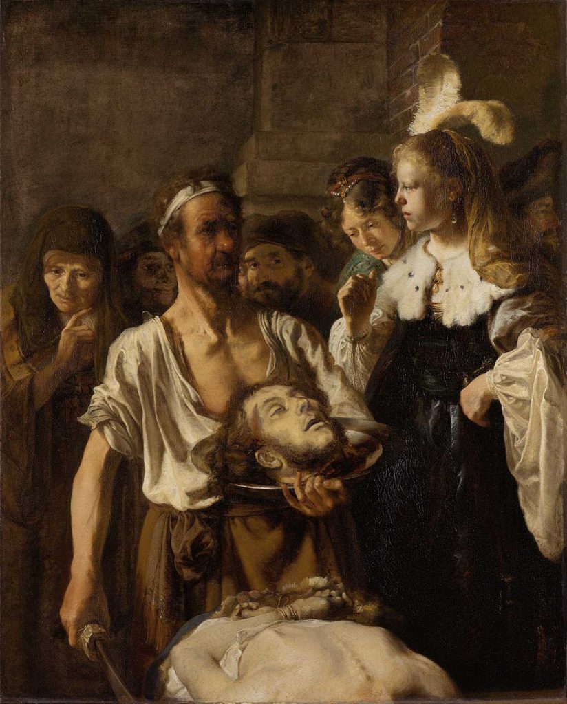 Carel Fabritius Vaftizci Yahya'nın Katli