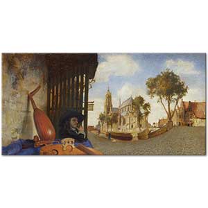 Carel Fabritius Delft'e Bakış