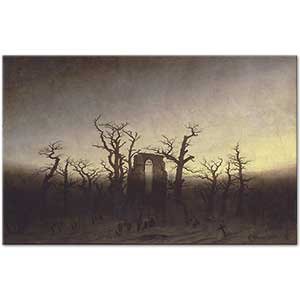 Caspar David Friedrich Karda Manastır